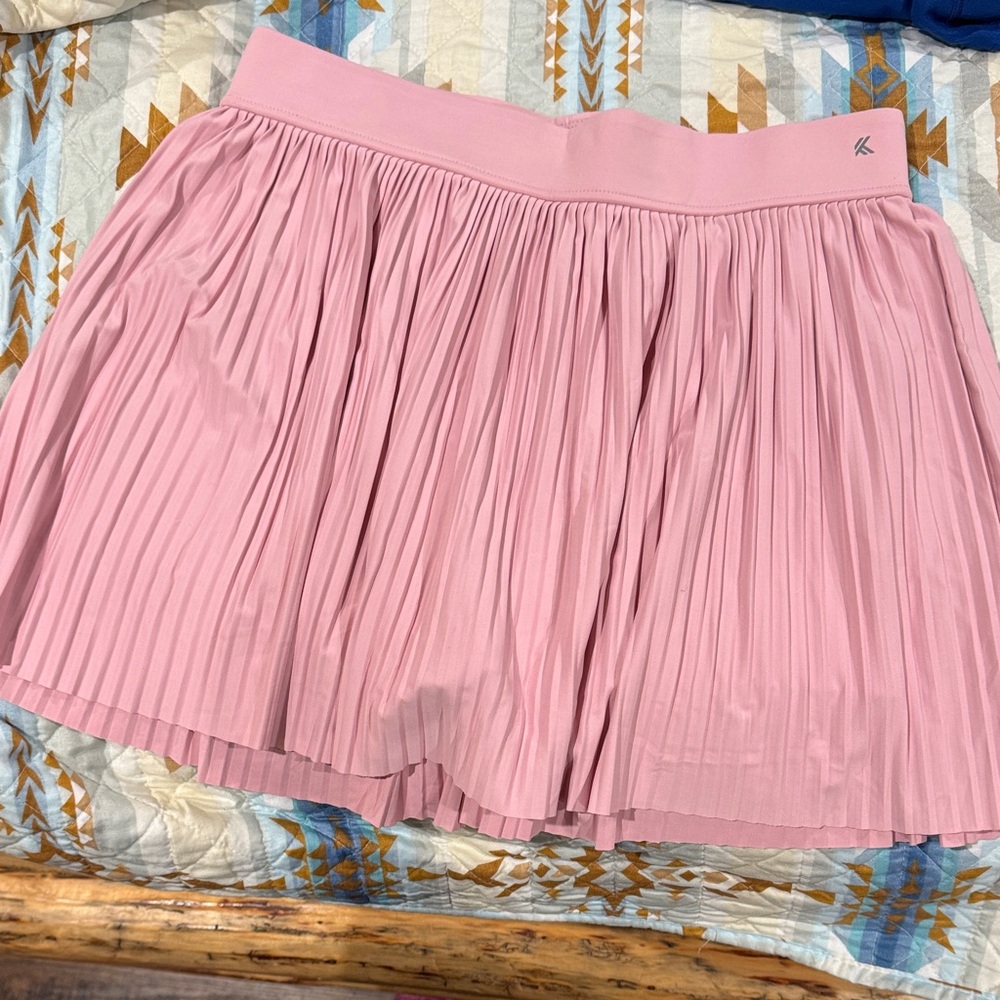 Kyodan Light Pink Pleated Skort